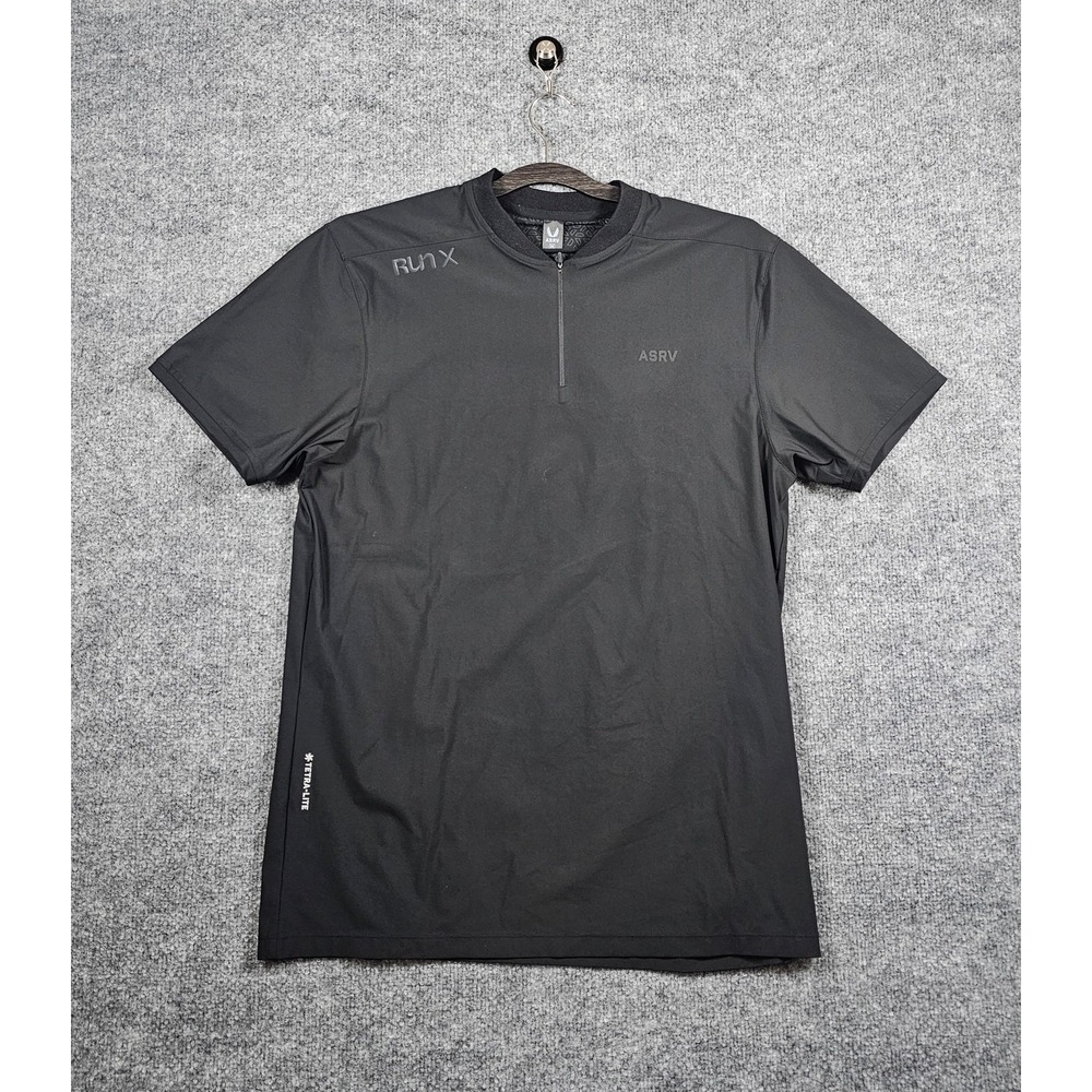 ASRV Tetra-Lite Ice Zip T-Shirt DSG-1087 Size Medium Black